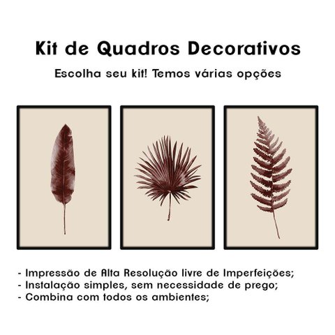 Kit de Placas Decorativos Especiais 20x30cm Titulo Modelo 5