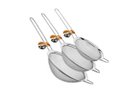 Ver imagem 1 de Kit Peneiras em aço inox 12, 14 e 16cm - Origina Line