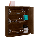 Ver imagem 5 de Conjunto de Guarda Roupa e Sapateira Linha Dourada Malbec
