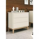 Ver imagem 2 de Cômoda Gaveteiro Classic New Areia Fosco com Natural - Moveisaqui