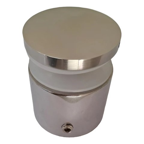 Prolongador Botton Inox 304 Vidro Guarda Corpo 30x40mm Cromado 10un