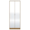 Ver imagem 5 de Sapateira 2 Portas Com Espelho 1 Gaveta Grife D02 Amendola Touch - Mpozenato