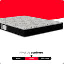 Ver imagem 4 de Colchão Queen D33 One Face 17x158x198cm - Preto - e-Shop Casa