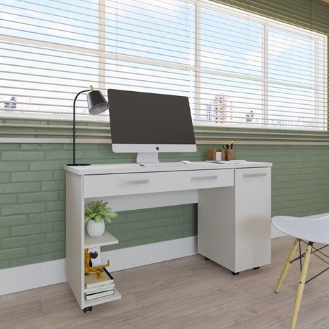 Mesa para Computador Makalu 1 Porta 2 Gavetas