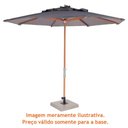 Ver imagem 5 de Base Ombrelone Central Prime/ Leblon Concreto 49x49 Cm - 43809