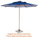 Ver imagem 2 de Base Ombrelone Central Prime/ Leblon Concreto 49x49 Cm - 43809