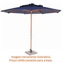 Ver imagem 3 de Base Ombrelone Central Prime/ Leblon Concreto 49x49 Cm - 43809