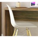 Ver imagem 4 de Mesa Escrivaninha Para Escritorio Me4135 Nogal Nogal