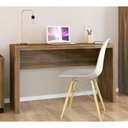 Ver imagem 7 de Mesa Escrivaninha Para Escritorio Me4135 Nogal Nogal