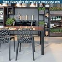 Ver mais imagens de Kit 4 Cadeiras Empilhável Inmetro Gruvyer Fratini Polipropileno Vermelho Capacidade Suporta 182 Kg