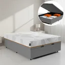 Ver imagem 1 de Cama Box Baú com Colchão Ortopédico de Espuma D33 a Vácuo Sonno Full - Lucas Home - Casal