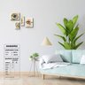 Rosto em Foco - Quadros ou Placas Modulares com 4 Peças - 2