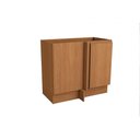 Ver imagem 1 de Módulos de Cozinha Kappesberg Ciela Balcão Canto Reto Ciela R627 C/ 1 Porta S/ Tampo 98cm Canela-