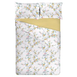 Jogo de Cama Queen Size Algodão 180 Fios 4 Peças Estampado - 3