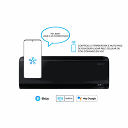 Ar Condicionado Split Inverter Samsung WindFree Black Edition 24.000 Btus Quente e Frio 220v - 9
