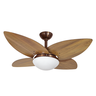 Ventilador de Teto Infinity Lótus Chocolate 4 Pás Freijó 110 V 1025 - 1