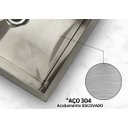 Ver imagem 3 de Pia Moderna Para Cozinha Cuba 50X40 Aço Inox Com Válvula Oferta + Escorredor Inox AJB STORE