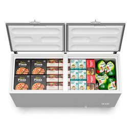 Freezer e Refrigerador Horizontal Da550if Metalfrio com 543 Litros e 2 Portas Bivolt - 5