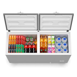 Freezer e Refrigerador Horizontal Da550if Metalfrio com 543 Litros e 2 Portas Bivolt - 4