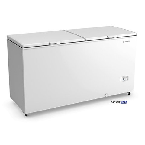 Freezer e Refrigerador Horizontal Da550if Metalfrio com 543 Litros e 2 Portas Bivolt