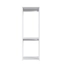 Ver imagem 5 de Guarda-Roupa Closet com 2 Cabideiros 60cm Multimóveis Crpro-CLO003 Branco