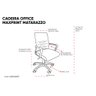 Cadeira para escritório Giratória Office Maxprint Matarazzo Preta - 8