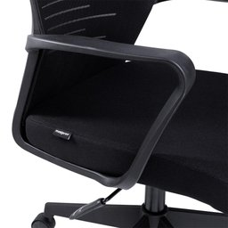 Cadeira para escritório Giratória Office Maxprint Matarazzo Preta - 5