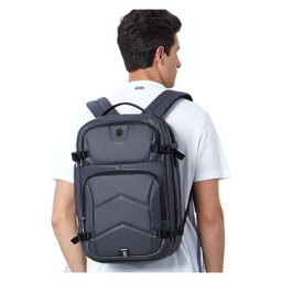 Mochila Impermeável Resistente Viagem Esportiva Saída Usb - 3