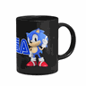Caneca Gamer -sonic And Tails - Preta - 1