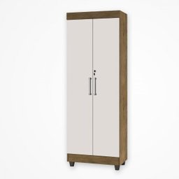 Armário Multiuso 2 Portas com Chaves Texas - 3 Armário Multiuso 2 Portas com Chaves Texas - 3