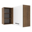 Ver imagem 1 de Armário Aéreo 1 Porta Para Linha De 60 Cm Rustic/Branco