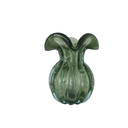 Ver imagem 1 de Vaso Murano Trouxinha Verde Decoração Ambientes 11 Cm X 9 Cm Casa Del Grande