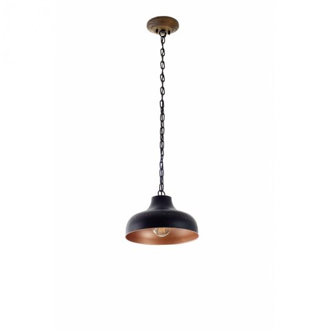 Lustre Pendente 1L 31cm Brooklyn Made
