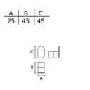 Ver imagem 2 de Cabide Italy Line Solano Inox Polido
