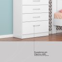 Ver imagem 6 de Cômoda Astral 4 Gavetas 62 Cm - Comoda para Quarto - Demobile:branco