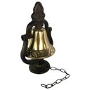 Ver imagem 1 de Sino Artesanal Para Mesa Com Corrente Decoração Interna