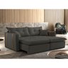 Sofa Cama e Reclinavel Lisboa 2,60m 05 Lugares Mola Ensacada Txr - 2