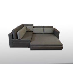 Sofá de Canto SFC_MA 011 que se Transforma em Sofá Cama de Casal Resistente e Confortável Sarja - 3