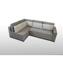 Ver imagem 2 de Sofá de Canto SFC_MA 011 que se Transforma em Sofá Cama de Casal Resistente e Confortável Sarja