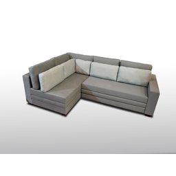 Sofá de Canto SFC_MA 011 que se Transforma em Sofá Cama de Casal Resistente e Confortável Sarja - 2