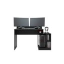 Ver imagem 4 de Conjunto Quarto Solteiro Gamer com Guarda-Roupa e Mesa Gamer 2 Gavetas Espresso Móveis