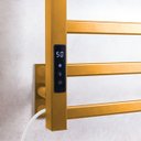 Ver imagem 2 de Toalheiro Térmico Elétrico para Banheiro 45x50cm - Dourado - 220v