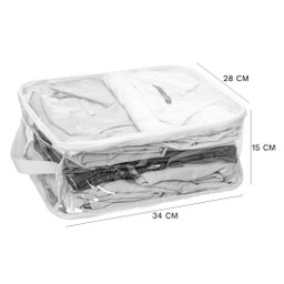 Organizador Flexível G Transparente Multiuso, Brinquedos e Mala Viagem My Closet Ordene - 3
