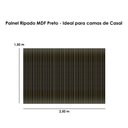 Ver imagem 2 de Painel Ripado Mdf Cabeceira Cama de Casal Autocolante - 150x250