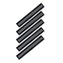 Ver imagem 1 de Kit 5 Ralo Grelha e Caixilho Aço Galvanizado Preto 15x100cm