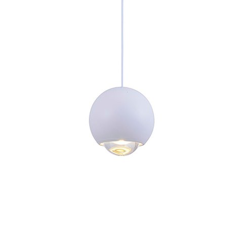 Lustre Pendente Nordecor Muna 2699 Branco Led Bivolt Branco 2699