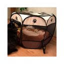 Ver imagem 4 de Cercado Pet Dobrável Portátil Casinha Cachorro Cão e Gatos Tamanho Grande 110cm