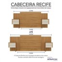 Ver imagem 6 de Conjunto Quarto de Casal Penteadeira com Espelho e Cabeceira Casal/King Extensível Espresso Móveis