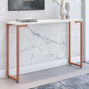 Ver imagem 1 de Aparador Roma Estilo Industrial Branco Cobre