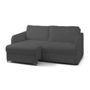 Ver imagem 2 de Sofá Retrátil Reclinável 3 Lugares 196cm Amsterdã Suede Grafite K01 - D’Rossi